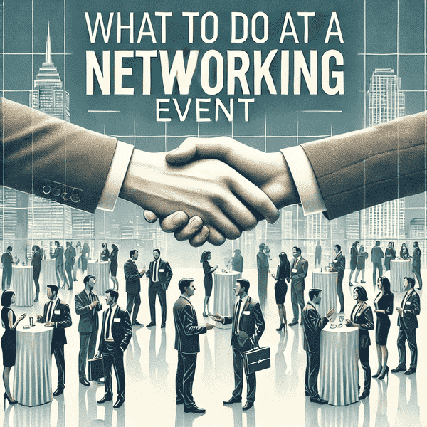 what to do at a networking event