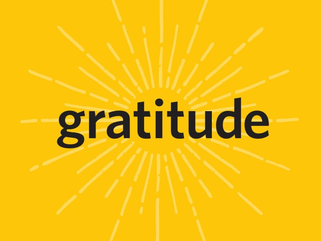 gratitude